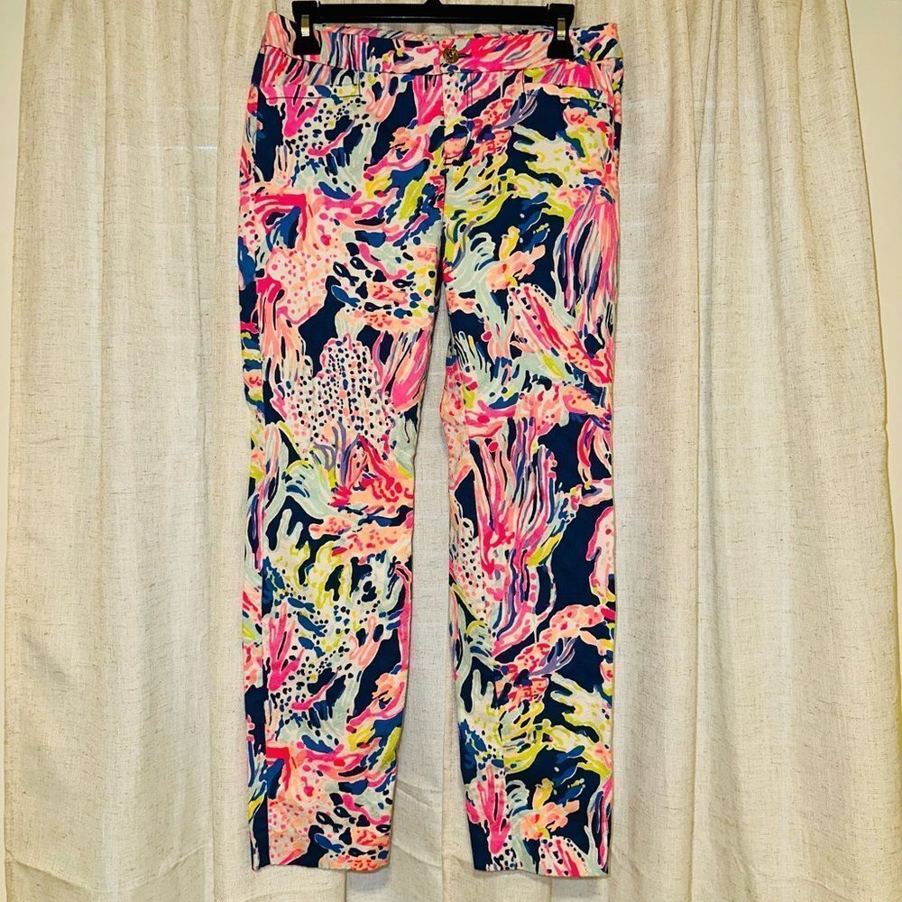 Lilly Pulitzer Kelly Skinny Ankle Pant womens SIZE 4